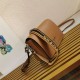 Miglior Falso Borsa a tracolla piccola Prada Flap Granata Marrone Economiche Premium