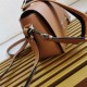 Miglior Falso Borsa a tracolla piccola Prada Flap Granata Marrone Economiche Premium