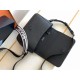 Perfette Qualità Repliche Borsa a tracolla piccola Prada Flap Granata Nera Imitazione