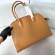 Prada Large Tote Bag con Fibbie Marrone Replica originale di alta qualità Perfette Qualità Repliche Prada Large Tote Bag con Fibbie Marrone Imitazione