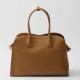 Prada Large Tote Bag con Fibbie Marrone Replica originale di alta qualità Perfette Qualità Repliche Prada Large Tote Bag con Fibbie Marrone Imitazione