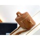 Miglior Falso Borsa mini Vanity Prada Granata Marrone Economiche Premium