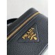 Miglior Falso Borsa mini Vanity Prada Granata Nera Economiche Premium