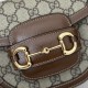 Replica perfetta Borsa mini con manico superiore Gucci Horsebit 1955 781387 marrone Imitazione Outlet Online