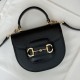 Migliore Repliche Borsa mini con manico superiore Gucci Horsebit 1955 781387 nero Economiche Outlet Online