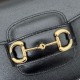 Migliore Repliche Borsa mini con manico superiore Gucci Horsebit 1955 781387 nero Economiche Outlet Online