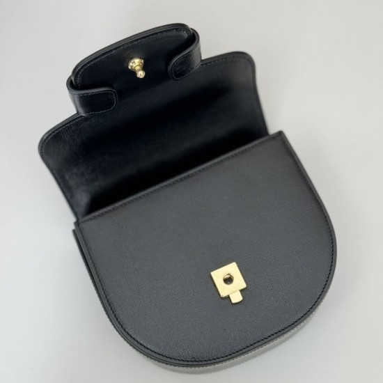 Migliore Repliche Borsa mini con manico superiore Gucci Horsebit 1955 781387 nero Economiche Outlet Online
