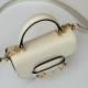 Perfette Qualità Repliche Borsa mini con manico superiore Gucci Horsebit 1955 781387 beige Imitazione