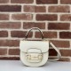Perfette Qualità Repliche Borsa mini con manico superiore Gucci Horsebit 1955 781387 beige Imitazione