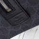 Miglior Falso Gucci Men GG Supreme Duffle Bag 792074 Nero Economiche Premium