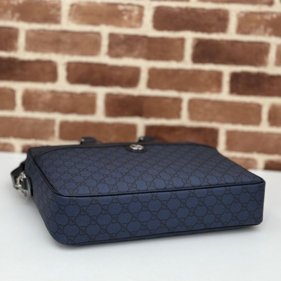 Gucci Borsa a tracolla media Ophidia uomo GG 792116 Marrone Replica originale di alta qualità Replica perfetta Gucci Borsa a tracolla media Ophidia uomo GG 792116 Marrone Imitazione Outlet Online