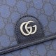 Perfette Qualità Repliche Gucci Ophidia Men messenger bag Blu scuro Imitazione