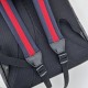 Perfette Qualità Repliche Gucci GG Supreme Men backpack 792123 Nero Imitazione