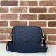 Migliore Repliche Borsa a tracolla piccola Gucci Ophidia da uomo 802170 blu scuro Economiche Outlet Online