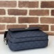 Migliore Repliche Borsa a tracolla piccola Gucci Ophidia da uomo 802170 blu scuro Economiche Outlet Online