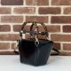 Repliche Gucci Mini bamboo top handle tote borse 805832 Nero Imitazioni Premium Migliore Repliche Gucci Mini bamboo top handle tote borse 805832 Nero Economiche Outlet Online