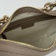 Replica perfetta Gucci 815409 GG Emblem borsa a tracolla piccola mezzaluna Talpa Imitazione Outlet Online
