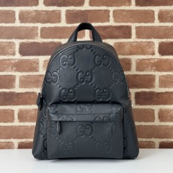 Miglior Falso Gucci Zaino medio jumbo GG da uomo 819065 Nero Economiche Premium