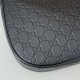 Migliore Repliche Gucci 820453 Borsa a tracolla media GG Emblem Nero Economiche Outlet Online