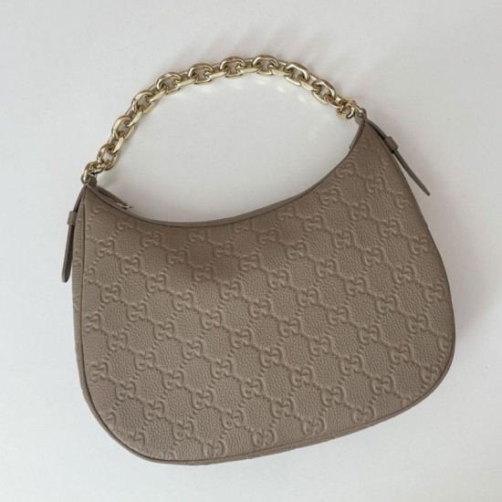 Perfette Qualità Repliche Gucci 820453 GG Emblem borsa a tracolla media Talpa Imitazione