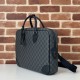 Migliore Repliche Gucci 821149 Borsa a tracolla media GG Emblem Nero Economiche Outlet Online