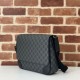 Perfette Qualità Repliche Gucci 821154 Borsa a tracolla media GG Emblem Nero Imitazione