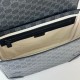 Perfette Qualità Repliche Gucci 821154 Borsa a tracolla media GG Emblem Nero Imitazione