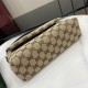 Migliore Repliche Gucci Borsa a tracolla piccola GG uomo con Web 821617 Marrone Economiche Outlet Online