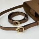 Miglior Falso Gucci 73 mini bucket bag 833665 Marrone Economiche Premium
