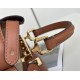 Miglior Falso Borsa Fendi Mini Iconic Peekaboo Marrone Economiche Premium