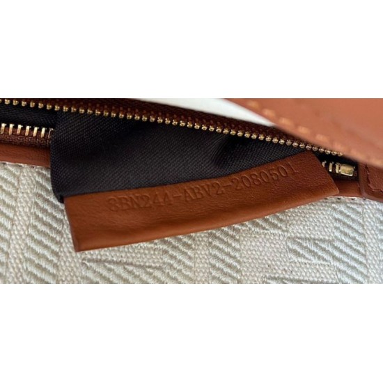 Miglior Falso Borsa Fendi Mini Iconic Peekaboo Marrone Economiche Premium