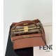 Miglior Falso Borsa Fendi Mini Iconic Peekaboo Marrone Economiche Premium