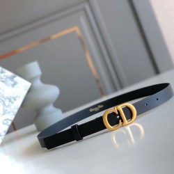 Miglior Falso Dior Saddle 20MM Cintura Nero Economiche Premium