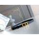 Miglior Falso Dior Saddle 20MM Cintura Nero Economiche Premium