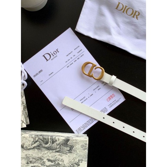 Migliore Replica Dior Saddle 20MM Cintura Bianco Imitazioni Outlet Italia Miglior Falso Dior Saddle 20MM Cintura Bianco Economiche Premium