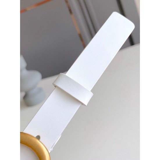 Migliore Replica Dior Saddle 20MM Cintura Bianco Imitazioni Outlet Italia Miglior Falso Dior Saddle 20MM Cintura Bianco Economiche Premium