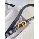 Miglior Falso Dior Saddle 20MM Cintura Dior Oblique Jacquard Blu Economiche Premium