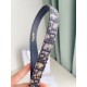 Miglior Falso Dior Saddle 20MM Cintura Dior Oblique Jacquard Blu Economiche Premium