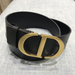 Miglior Falso Dior 30 Montaigne Cintura 35MM Nero Economiche Premium