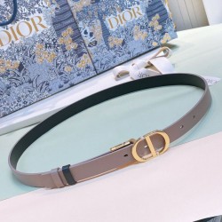 Miglior Falso Dior 30 Montaigne Reversible 20MM Cintura Grigio/Nero Economiche Premium