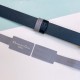 Miglior Falso Dior 30 Montaigne Reversible 20MM Cintura Grigio/Nero Economiche Premium