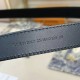 Perfette Qualità Repliche Dior D-Fence 30MM Cintura Nera Imitazione