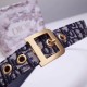 Perfette Qualità Repliche Dior Diorquake 35MM Cintura Obliquo Blu Imitazione Replica perfetta Dior Diorquake 35MM Cintura Obliquo Blu Imitazione Outlet Online