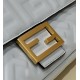Miglior Falso Borsa baguette media Fendi FF Nappa blu Economiche Premium