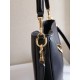 Migliore Repliche Borsa morbida Celine piccola/media Camille 16 nera Economiche Outlet Online