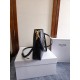Migliore Repliche Borsa morbida Celine piccola/media Camille 16 nera Economiche Outlet Online