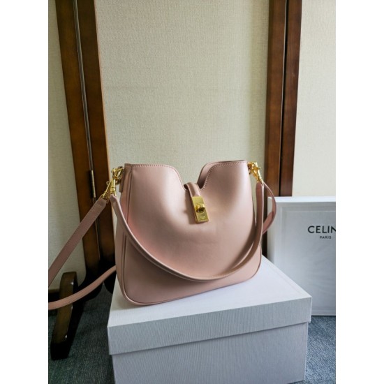 Perfette Qualità Repliche Celine Small/Medium Camille 16 Soft Bag Rosa Imitazione