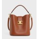Borsa a secchiello piccola/media Celine Louise Tan Pelle di vitello liscia Replica originale di alta qualità Migliore Repliche Borsa a secchiello piccola/media Celine Louise Tan Pelle di vitello liscia Economiche Outlet Online