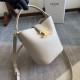Repliche Borsa a secchiello piccola/media Celine Louise Bianco Pelle di vitello liscia Imitazioni Premium Replica perfetta Borsa a secchiello piccola/media Celine Louise Bianco Pelle di vitello liscia Imitazione Outlet Online