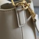 Repliche Borsa a secchiello piccola/media Celine Louise Bianco Pelle di vitello liscia Imitazioni Premium Replica perfetta Borsa a secchiello piccola/media Celine Louise Bianco Pelle di vitello liscia Imitazione Outlet Online